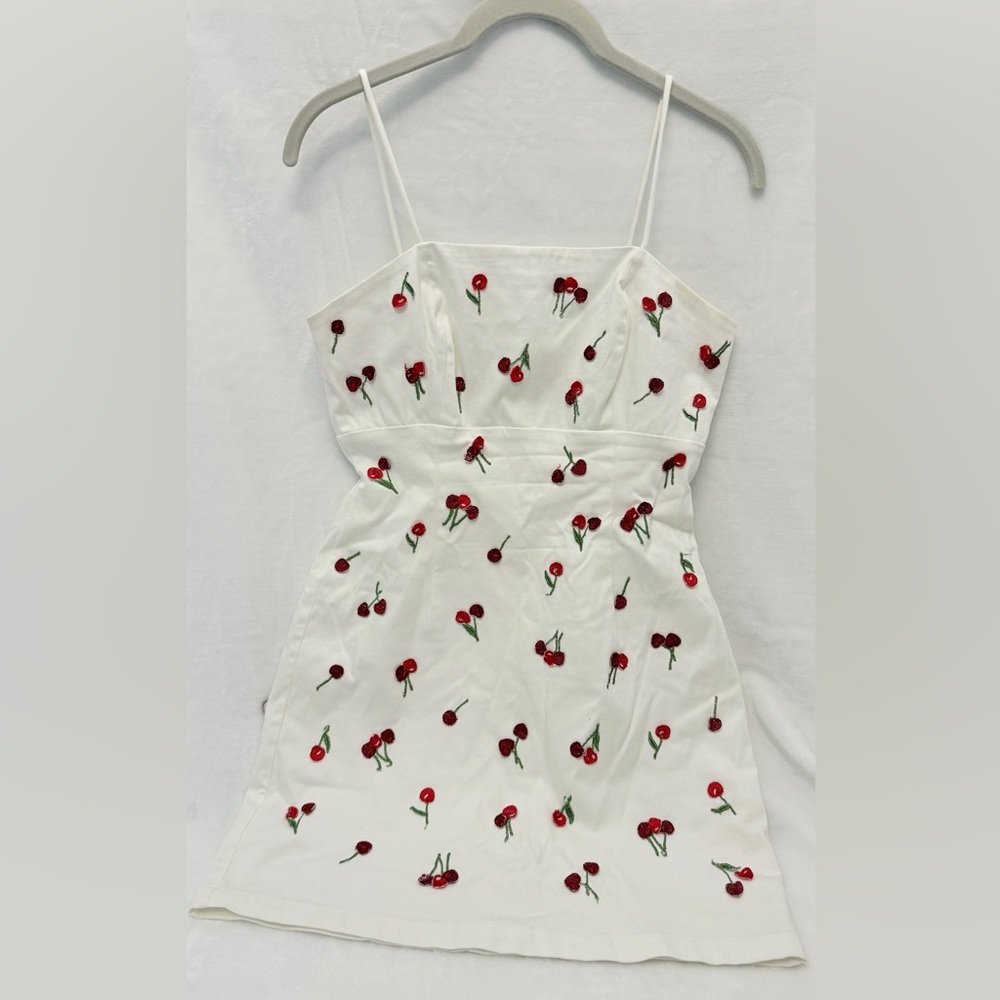 Maeve White Linen-Blend Garment with Branded Waistband - unique